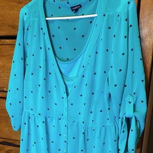 Torrid dress with undergarment